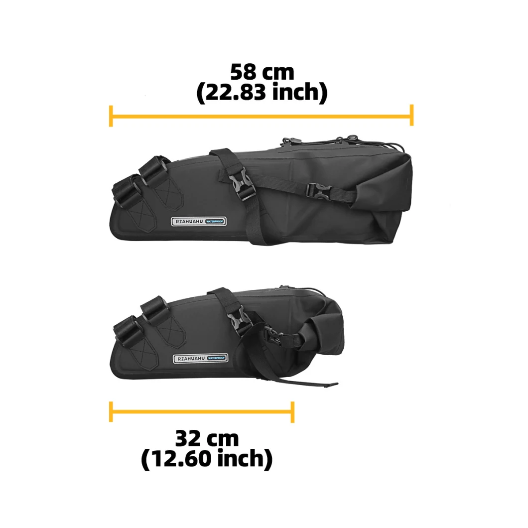 Large Capacity Bicycle Waterproof Cushion Bag for Outdoor Riding