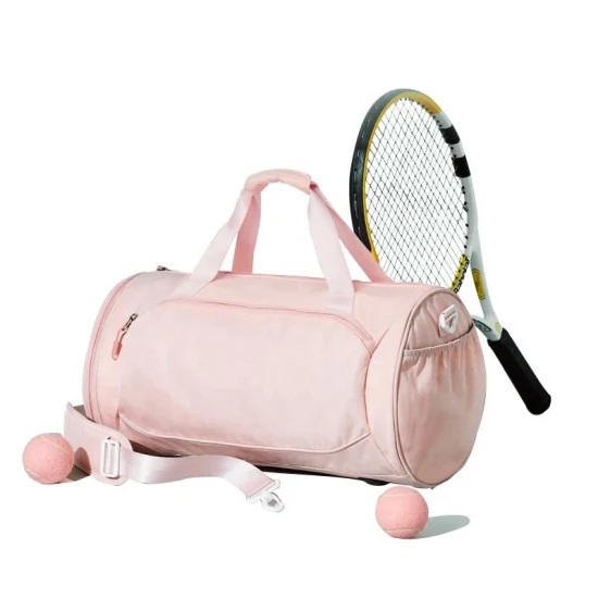 Sac à dos de sport pour femme avec compartiment pour chaussures de poche humide, sac de sport de voyage, poignée d'entraînement, sac de yoga à bandoulière