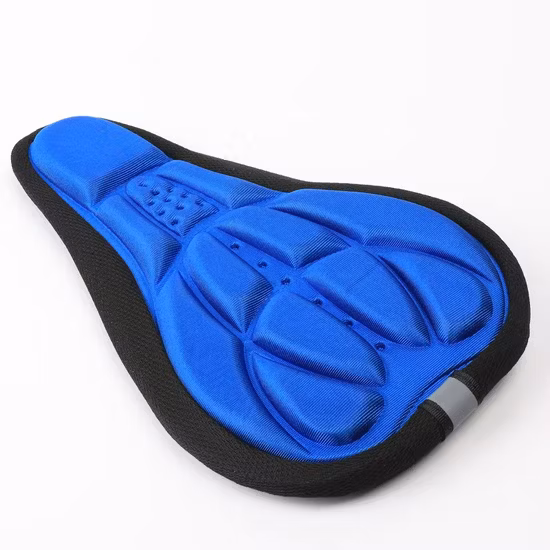 Housse de coussin en silicone + éponge Housse de selle de vélo