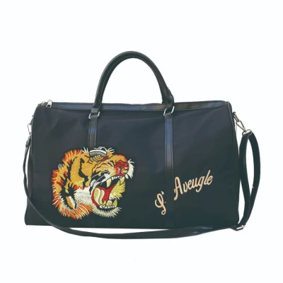 2022 nouveau sac de voyage à main Oxford personnalité tête de tigre sac de Fitness hommes femmes mode sport Yoga sac