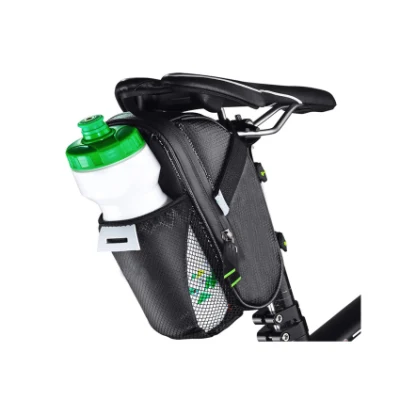 Sac de sport de gym sacs de vélo étanches sous le siège pour vélos de route de montagne avec pochette pour bouteille
